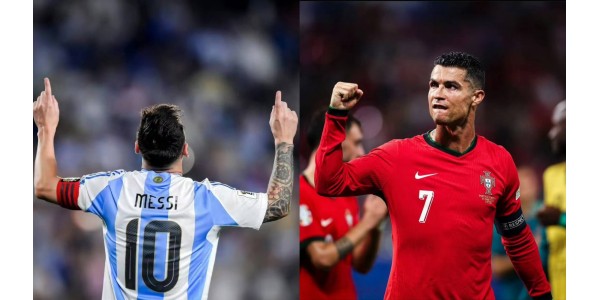 39-godišnji Cristiano Ronaldo i 37-godišnji Messi besmrtne su legende u svijetu nogometa